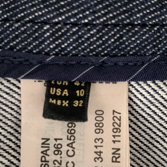 Massimo Dutti single button blazer size 10 - Picture 7 of 9